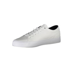 Tênis Tommy Hilfiger Masculino em Couro Branco