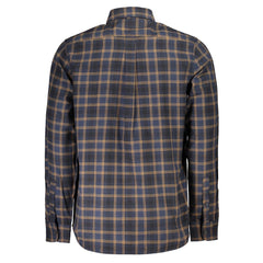 Camisa de algodão azul Timberland
