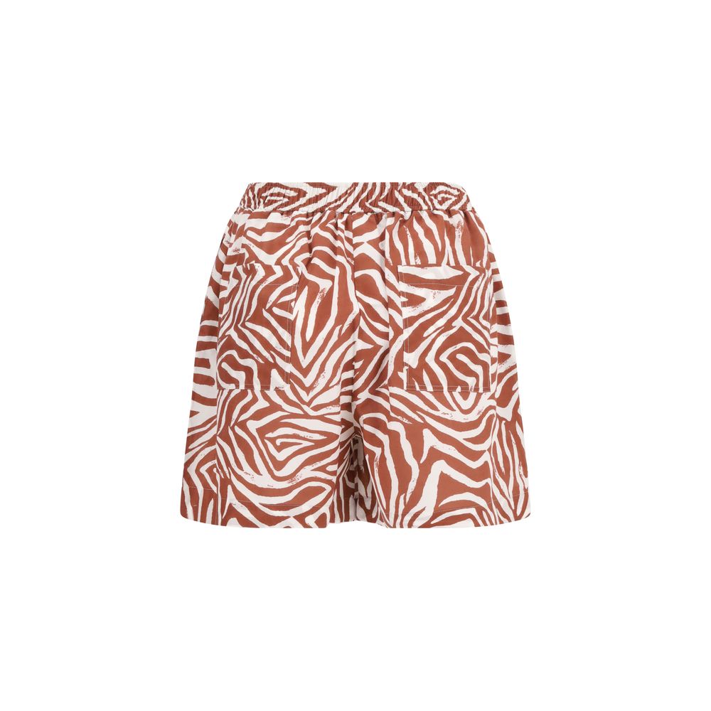 Brunello Cucinelli Zebra patterned Shorts