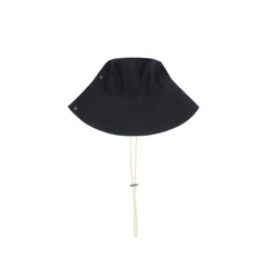 Chapéu Bucket de gabardine com aba xadrez Burberry
