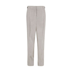 Calça Listrada Brunello Cucinelli