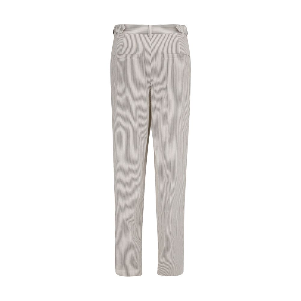 Calça Listrada Brunello Cucinelli