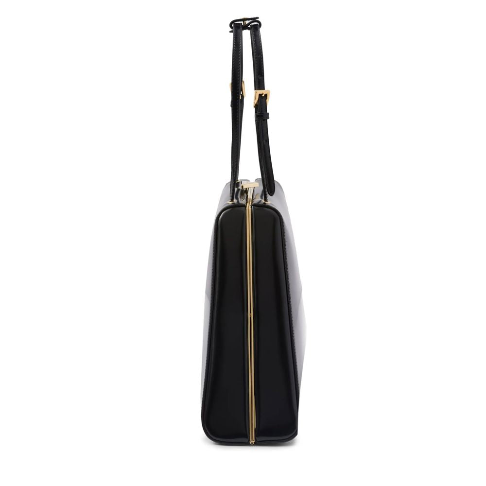 Bolsa Prada de couro preta