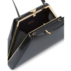 Bolsa Prada de couro preta