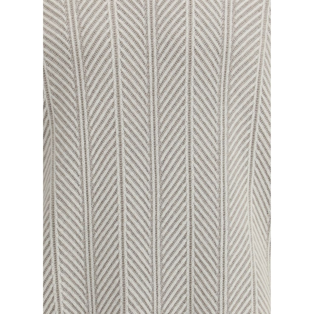 Suéter de gola alta de cashmere Brunello Cucinelli