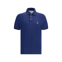 Camisa polo com logotipo Brunello Cucinelli
