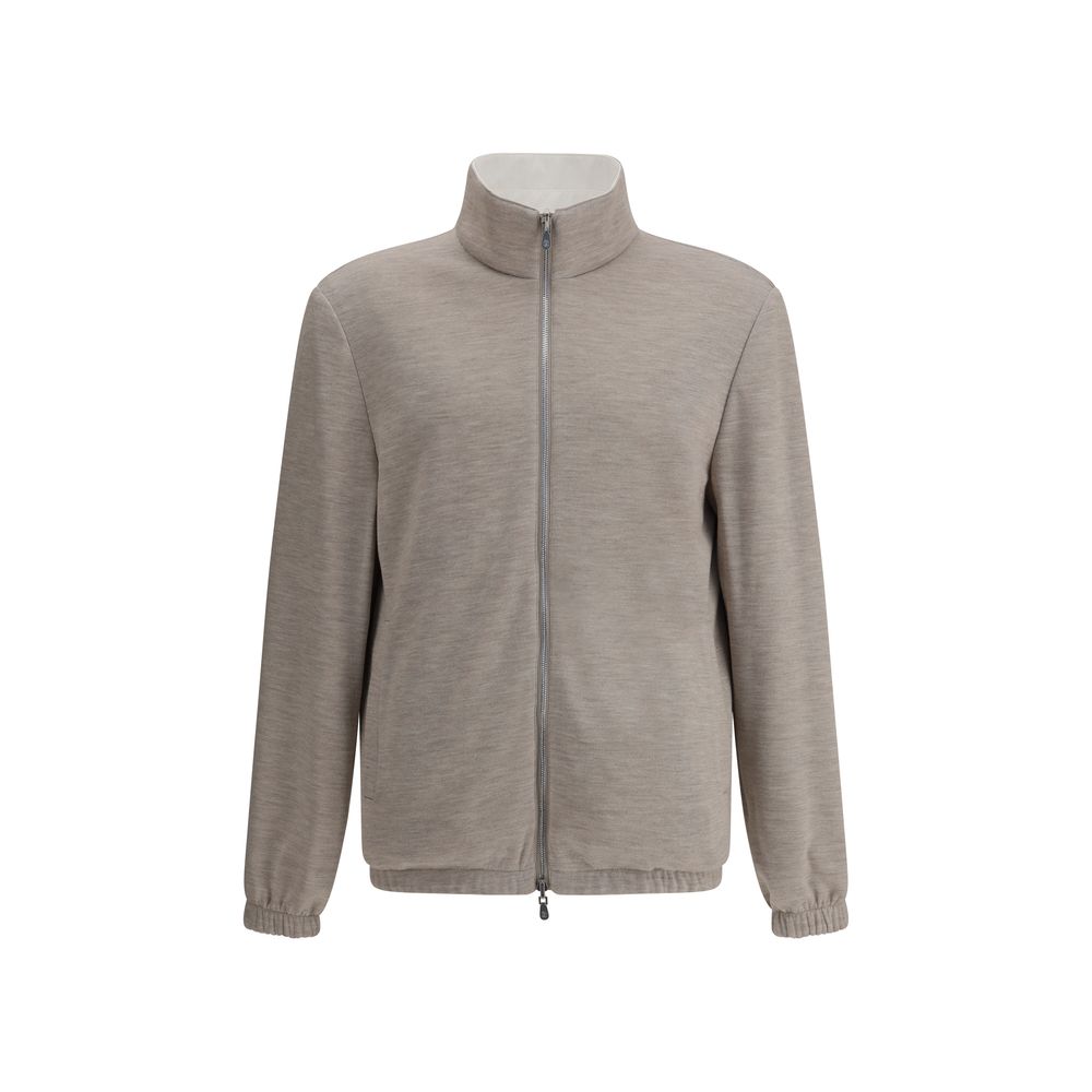 Jaqueta impermeável reversível Brunello Cucinelli