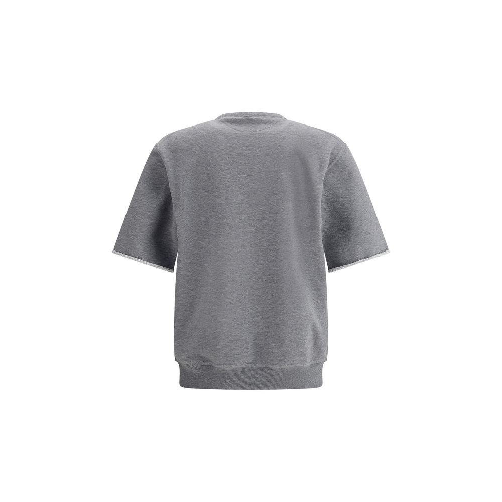 Blusa de manga curta Brunello Cucinelli