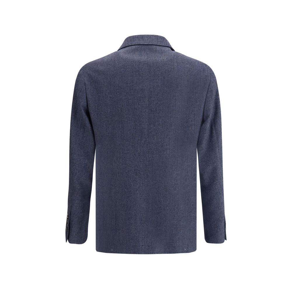 Jaqueta Blazer de Lã Brunello Cucinelli