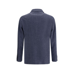 Jaqueta Blazer de Lã Brunello Cucinelli