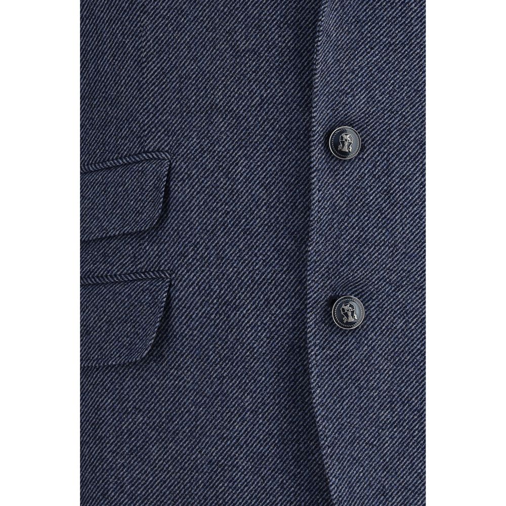 Jaqueta Blazer de Lã Brunello Cucinelli