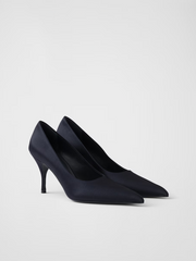 Sapatos Prada de cetim azul