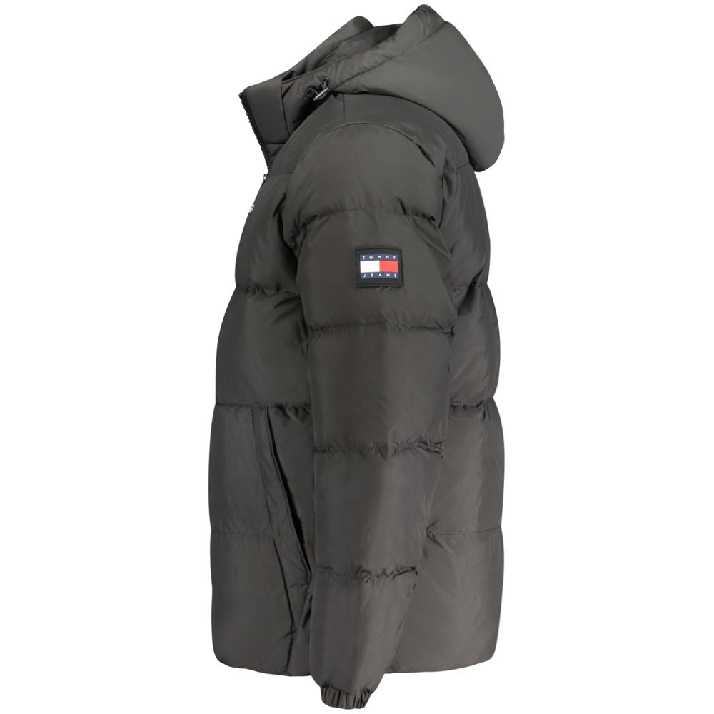 Jaqueta Masculina Tommy Hilfiger Preta de Poliéster