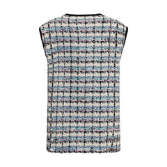Colete Valentino Tweed com lantejoulas