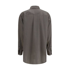 Camisa de seda com bolinhas Tom Ford