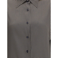 Camisa de seda com bolinhas Tom Ford