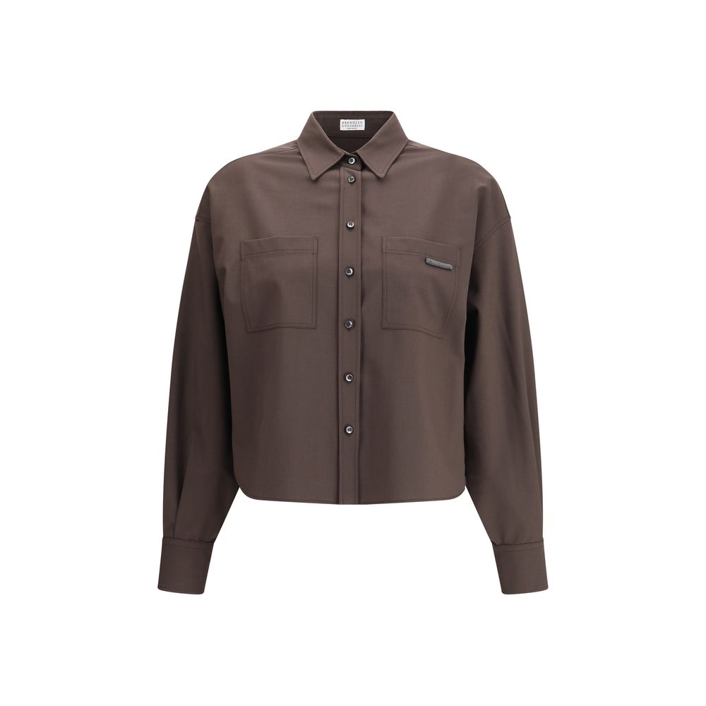 Camisa de lã Brunello Cucinelli