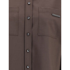 Camisa de lã Brunello Cucinelli