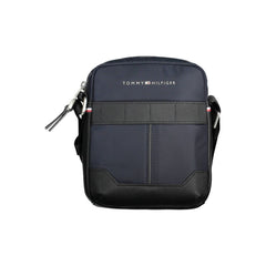 Bolsa de ombro masculina Tommy Hilfiger em poliéster azul