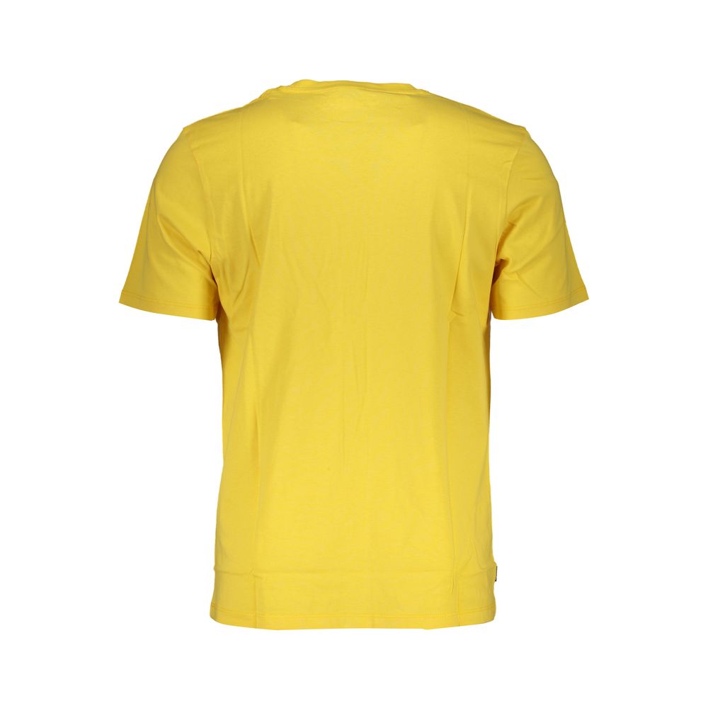 Camiseta Timberland de algodão amarela