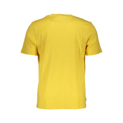 Camiseta Timberland de algodão amarela