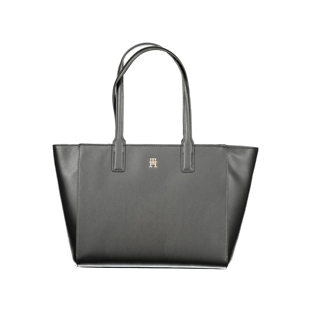 Bolsa Feminina Tommy Hilfiger Preta de Poliéster Reciclado