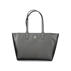 Bolsa Feminina Tommy Hilfiger Preta de Poliéster Reciclado