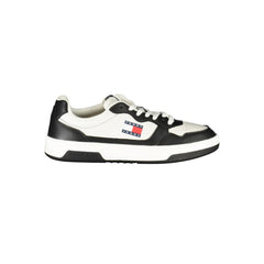 Tênis Tommy Hilfiger Masculino em Couro Preto