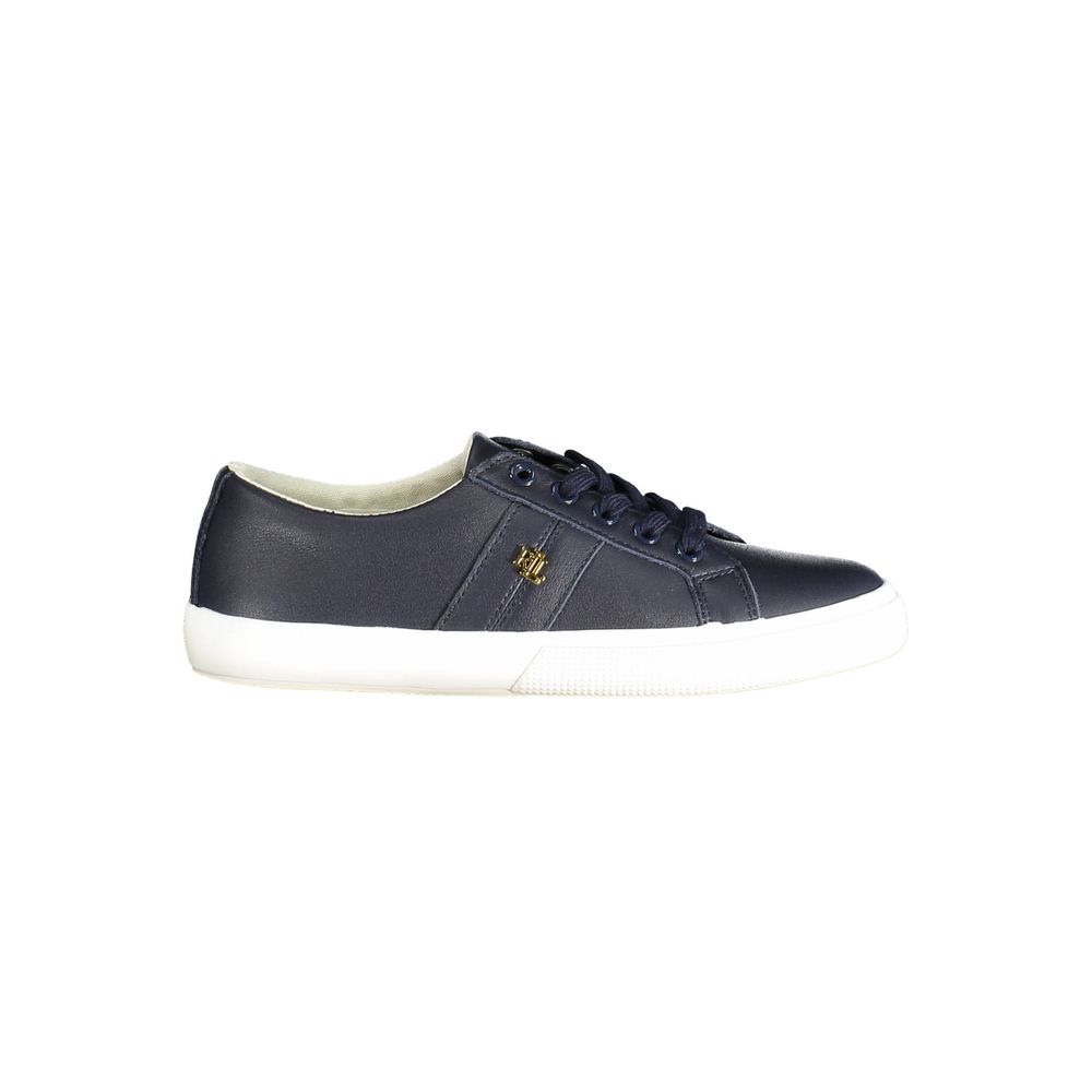 Tênis Ralph Lauren Azul Couro Feminino