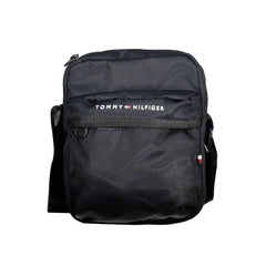 Bolsa de ombro masculina Tommy Hilfiger em poliéster azul