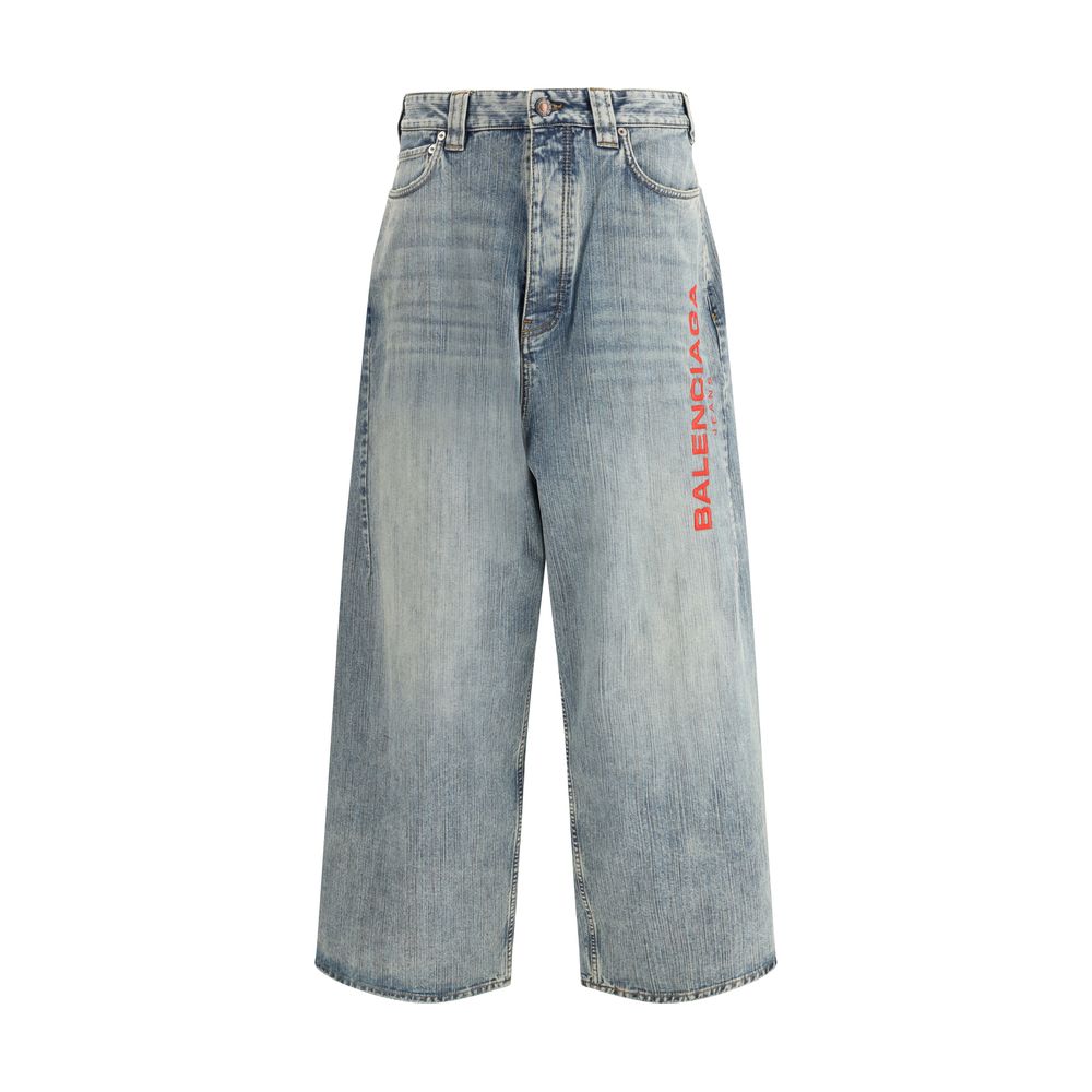 Calça jeans larga Balenciaga
