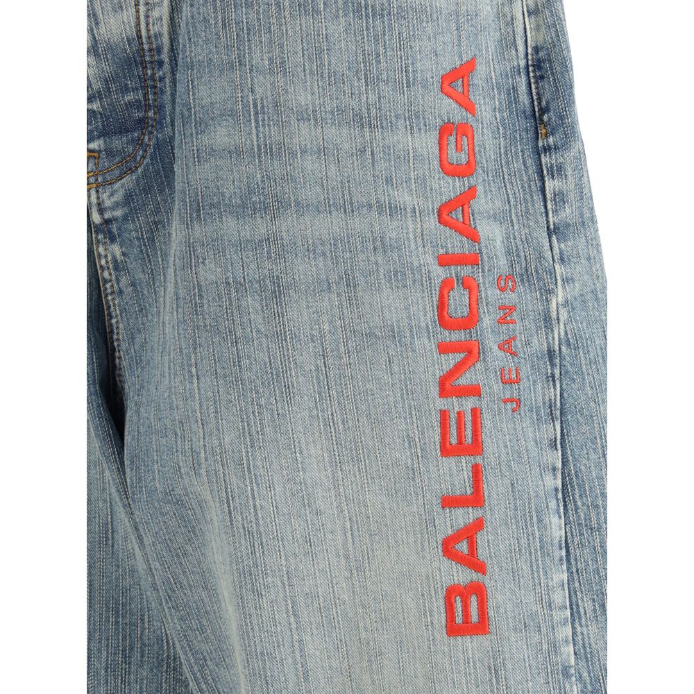 Calça jeans larga Balenciaga