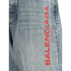 Calça jeans larga Balenciaga