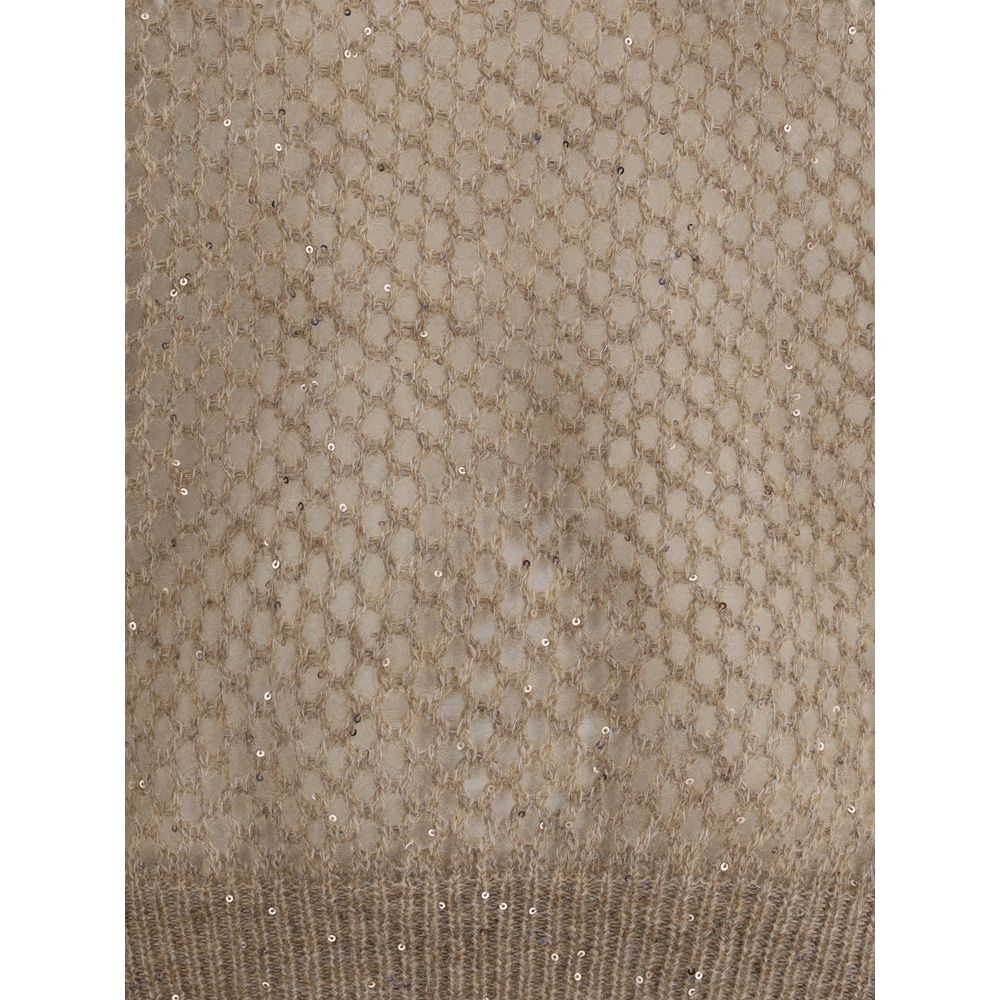 Blusa Perfurada Brunello Cucinelli