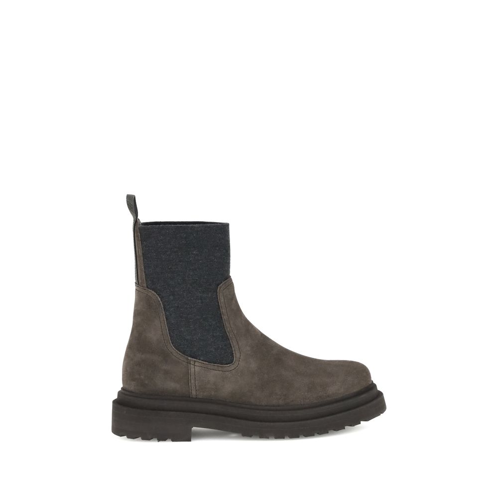 Botins de camurça Brunello Cucinelli