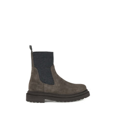Botins de camurça Brunello Cucinelli