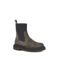 Botins de camurça Brunello Cucinelli