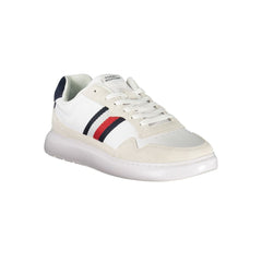 Tênis Tommy Hilfiger Masculino em Couro Branco