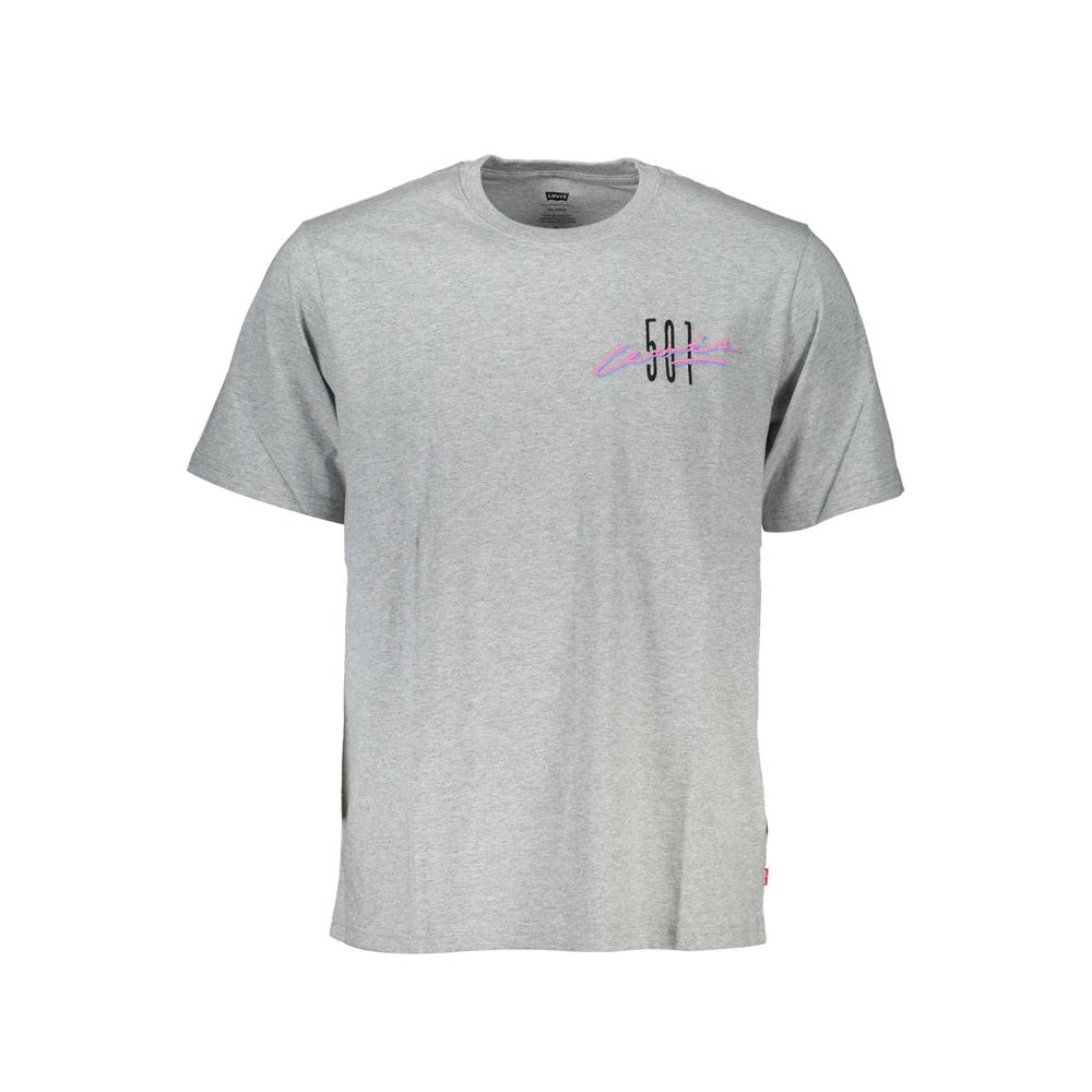 Camiseta Masculina Levi's de Algodão Marrom