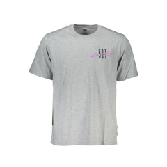 Camiseta Masculina Levi's de Algodão Marrom