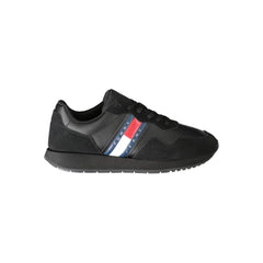 Tênis Tommy Hilfiger Masculino em Couro Preto