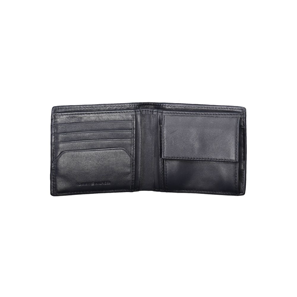 Carteira Masculina Tommy Hilfiger em Couro Azul