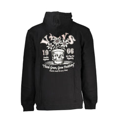 Moletom com capuz Vans Sleek Fleece preto