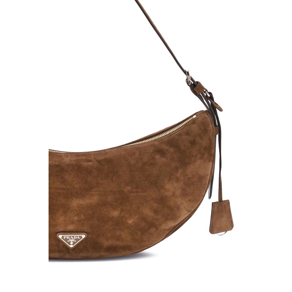 Bolsa de ombro Prada Demi-Lune