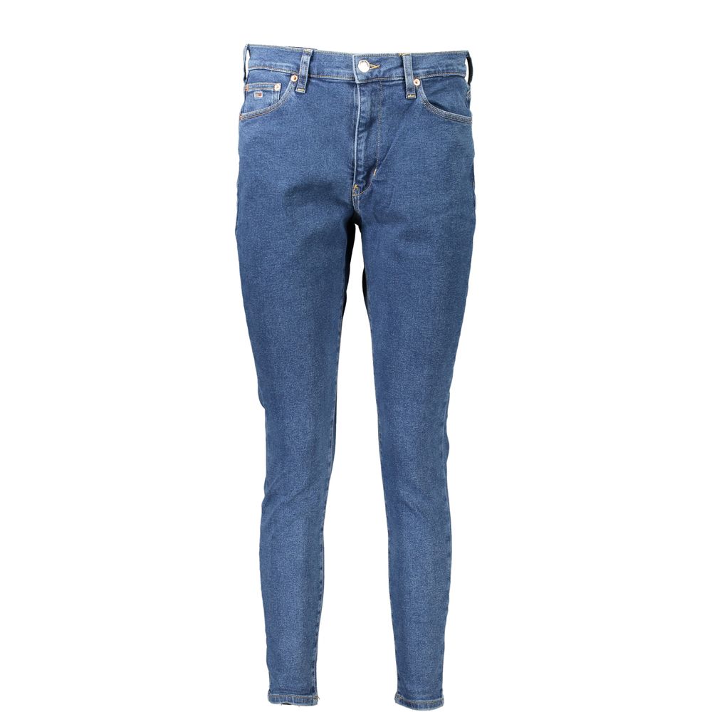 Calça jeans e calça Tommy Hilfiger de algodão azul