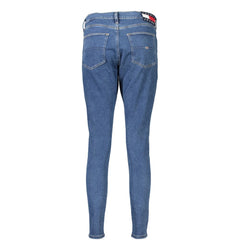 Calça jeans e calça Tommy Hilfiger de algodão azul