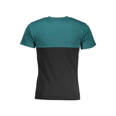 Camiseta masculina de algodão verde da Vans