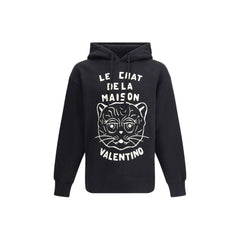 Valentino Moletom Com Capuz Le Chat De La Maison