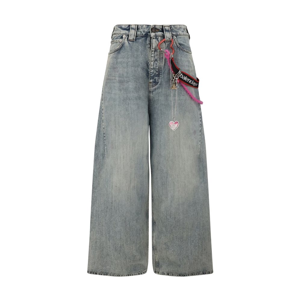 Calça jeans larga Balenciaga