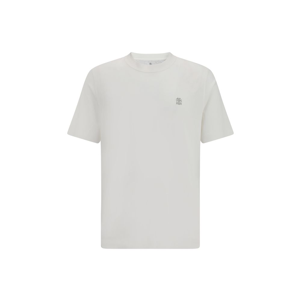 Camiseta com logotipo Brunello Cucinelli